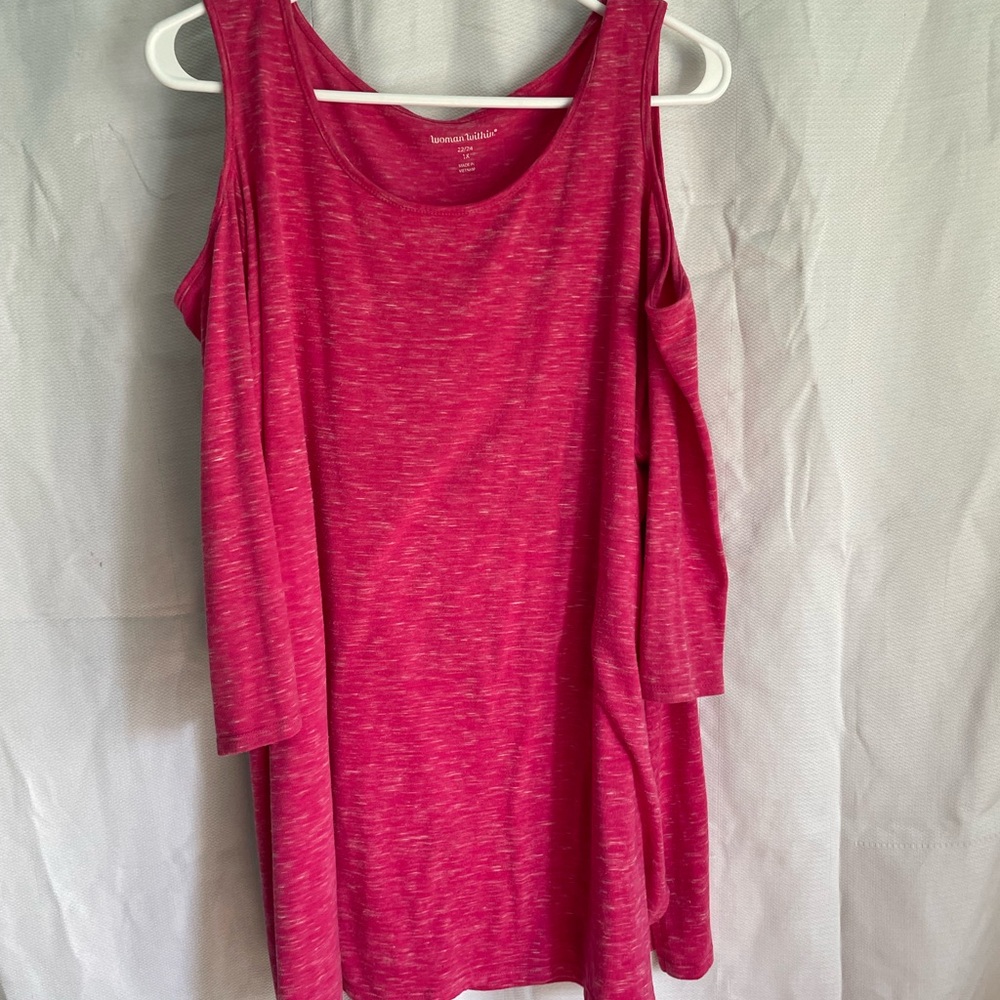 Women's Pink Top by Karen Scott